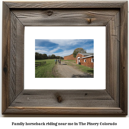 family horseback riding near me in The Pinery, Colorado